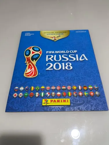Álbum Capa Brochura Copa Rússía 2018 - NOVO