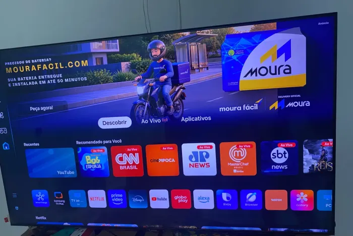 Vendo tv 55? Samsung 4k nova. Única dona