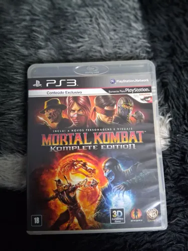 Mortal Kombat PS3 - Mídia Física Original | Único Dono | Excelente Estado