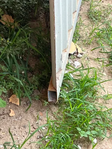 Chapa de ferro para portão 