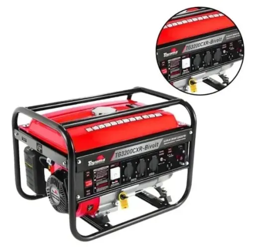 Gerador portátil Toyama TG3200CXR Semi-novo em excelente estado