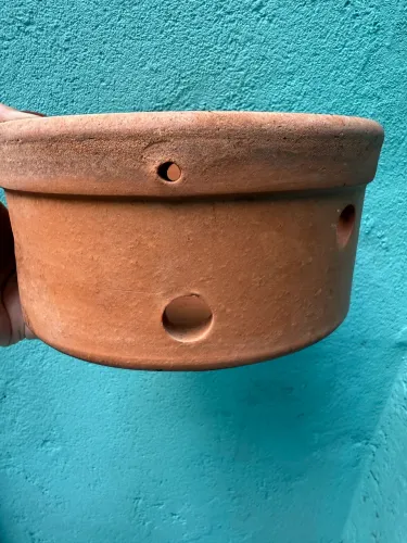 Vaso de cerâmica para Orquídea