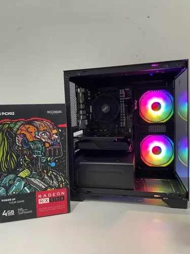PC Gamer Ryzen 5 2600 + RX 550 4GB + 16GB RAM + SSD 240GB