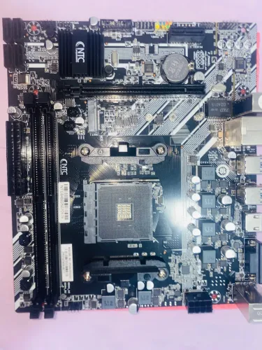  placa-mãe NTC B450M, linhas Ryzen e Athlon