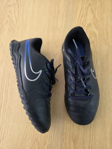 chuteira nike society preta 34