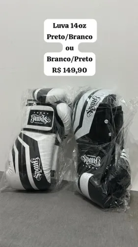 Luva Boxe MuayThai Kickboxing COMFY Profissional 14oz