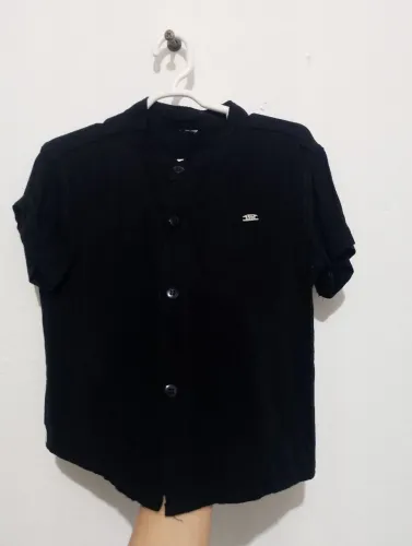 Camisa infantil algodão