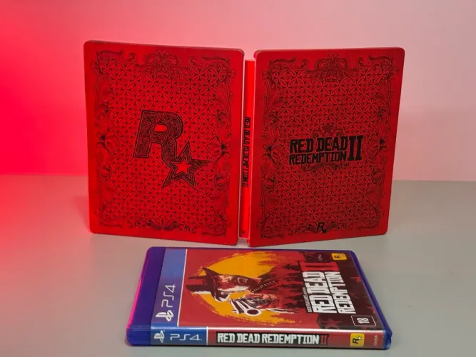 Steel Book Red dead Redemption II ps4