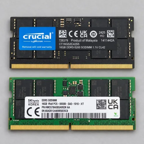 2 memória 16gb DDR5 5200 5600