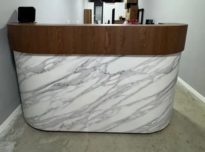 Balcão grande 2m com LED | Ideal para Loja de Alto Padrão