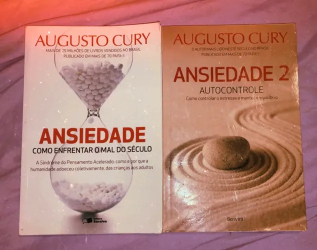 LIVROS ANSIEDADE AUGUSTO CURY