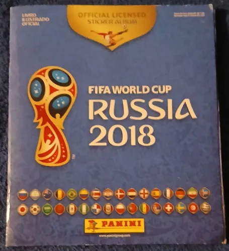 Álbum da copa 2018 Completo!