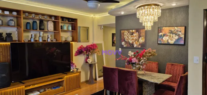 Apartamento mobiliado de 3 quartos com 147m² por R$ 1.100.000 - Icaraí - Niterói/RJ