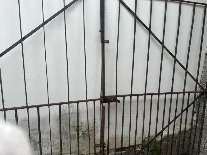 Portão em aço carbono