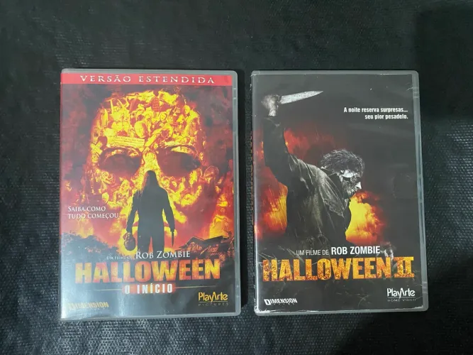 Halloween O Início & II - Rob Zombie DVDs Originais 
