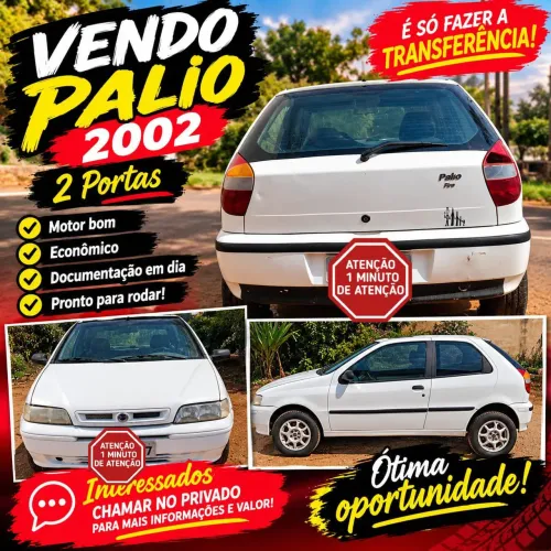 Fiat Palio EX 1.0 MPI Fire 8V 4P 2002