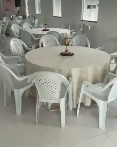 Aluguel de Tampoes, Cadeiras, toalhas e mesas