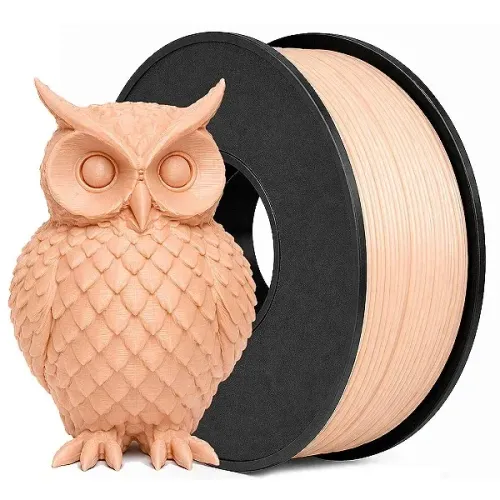 Filamento 3D PLA Brilhante 1kg 1.75mm Cor Skin (Nude Rosado Pêssego) Hyper Speed