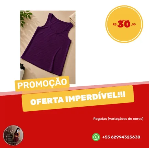 ?Vem garantir seu look fitness na VIVA FIT! ?