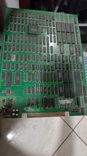 placa JAMMA CADILLAC DINOSSAUR NO ESTADO SEM FUNCIONAR