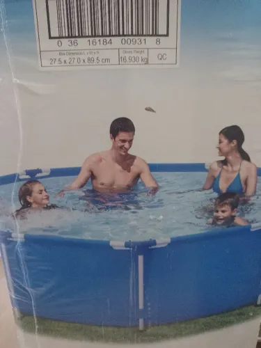 piscina tubular desmontável