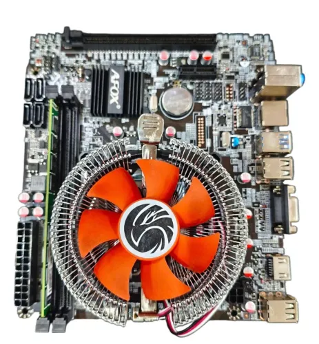 Placa mãe AFOX+ processador i5-4590+cooler box+ espelho
