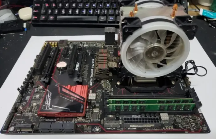 Kit Gamer - placa Asus 970 Pro Gaming Aura + AMD FX6300 - 16gb DDR3 - Cooler dual fan RGB