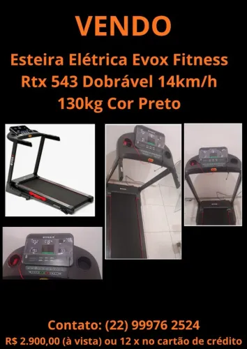 Esteira Ergométrica 2900 Reias
