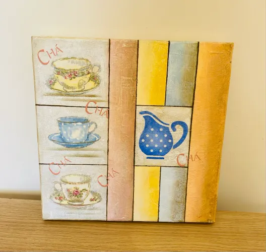 Kit 3 Quadros Decorativos Cozinha / Cantinho do Café - Promoção