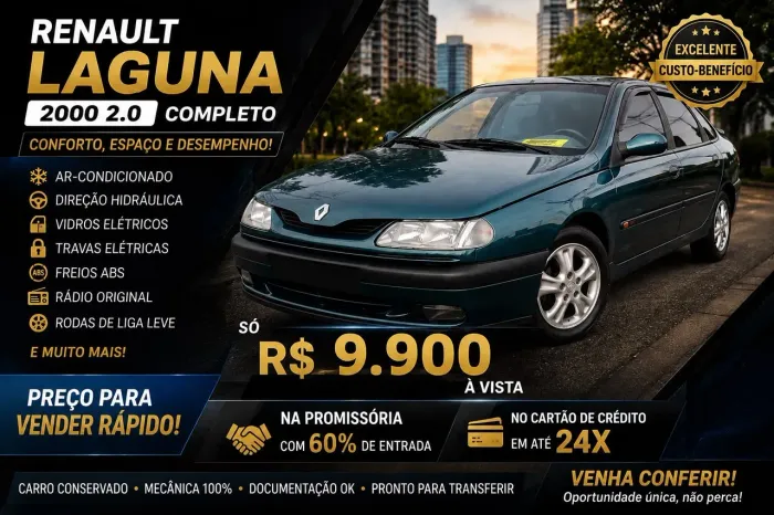 Renault Laguna Nevada RT/ RXE 2.0s 16V 1998