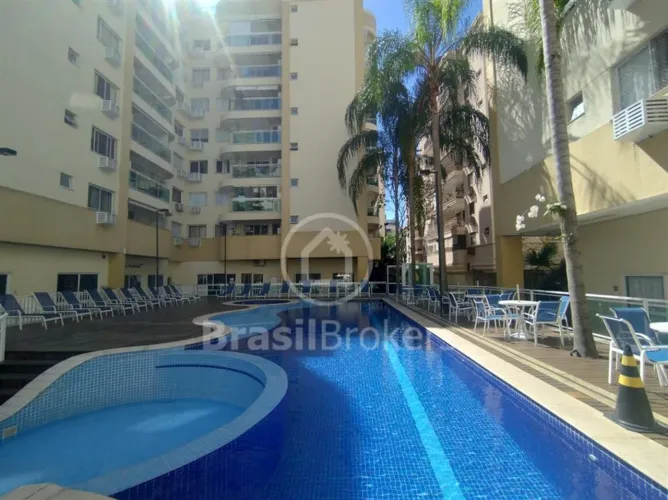 Apartamento na Freguesia já mobiliado 2 quartos com suíte.