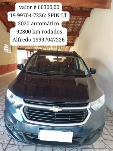 Chevrolet Spin LT 1.8 8V Econo.flex 5P Aut. 2020