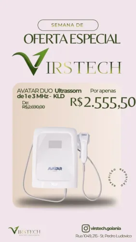 Avatar duo ultrassom de 1 e 3 mhz KLD