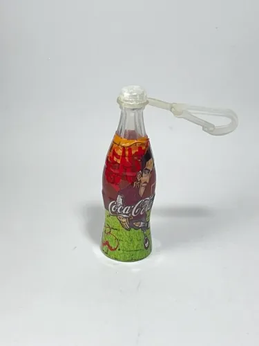 Miniatura Garrafinha Coca-Cola Colecionável - Charlie Brown Jr. (2002) | Street/Grafite