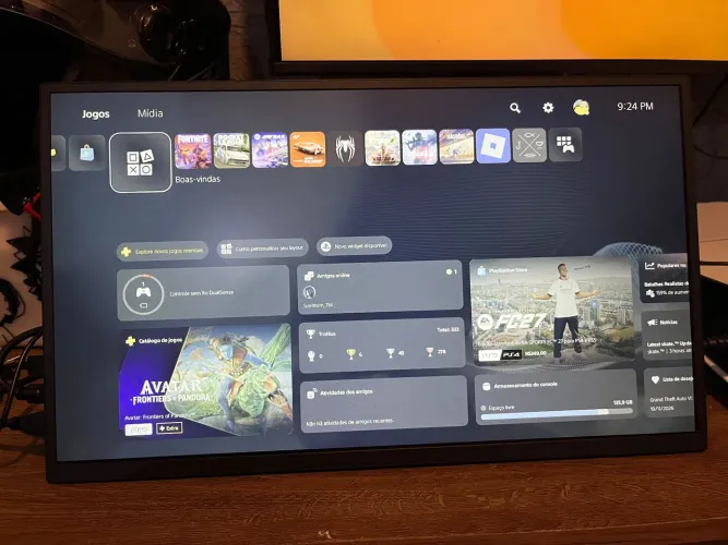 Monitor portátil de 120 Hz