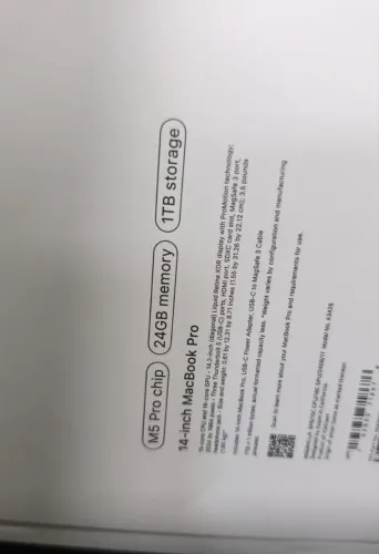 MACBOOK PRO 14 INCH. M5 PRO
