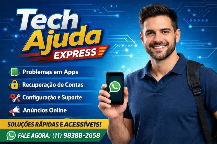 PRECISANDO DE AJUDA COM CELULAR OU TECNOLOGIA?