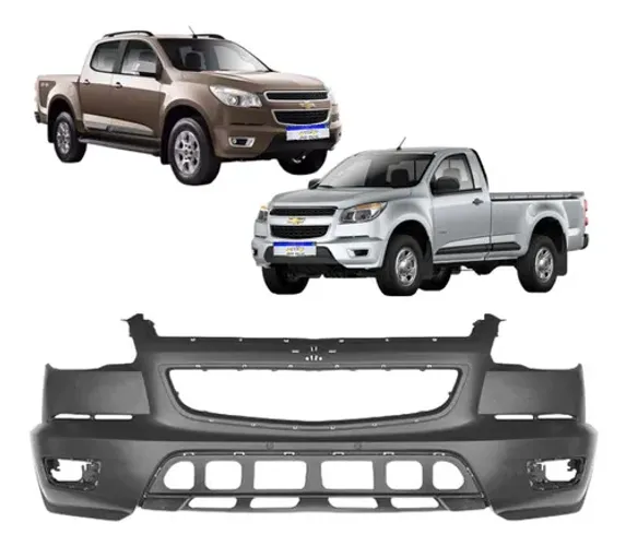 Parachoque Chevrolet S10 2012 2013 2014 2015 2016 Novo Preto