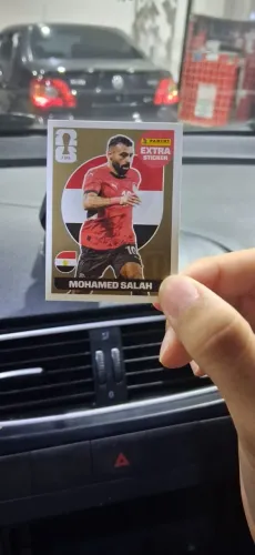 FIGURINHA EXTRA DE OURO DO SALAH