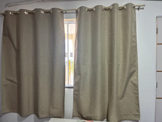 Cortina nova Linho R$150,00