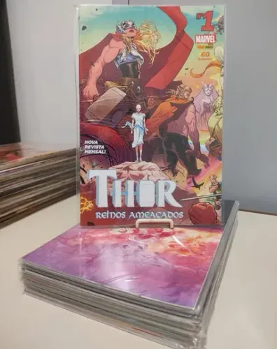 Lote HQ Marvel: A Poderosa Thor (Edições #01 ao #14 + A Morte da Thor Vols. 01 e 02)