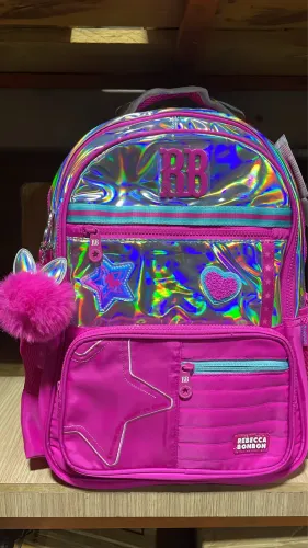 Mochila escolar Rebeca bombom