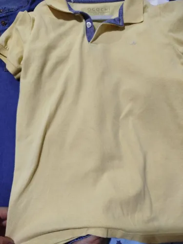 Vendo camisas semi novas 10 e 12 anos 