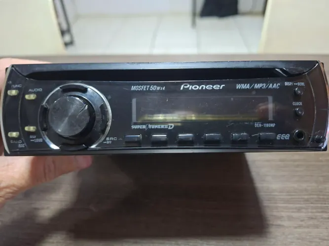 Radio automotivo antigo Pioneer