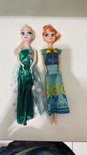 Kit 2 bonecas  frozen 