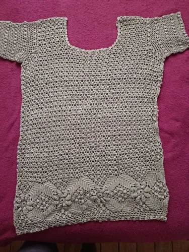 Blusas de crochê 