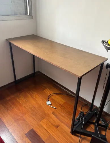 Escrivaninha Mesa Office Estudo Estilo Industrial 1,20 Cm