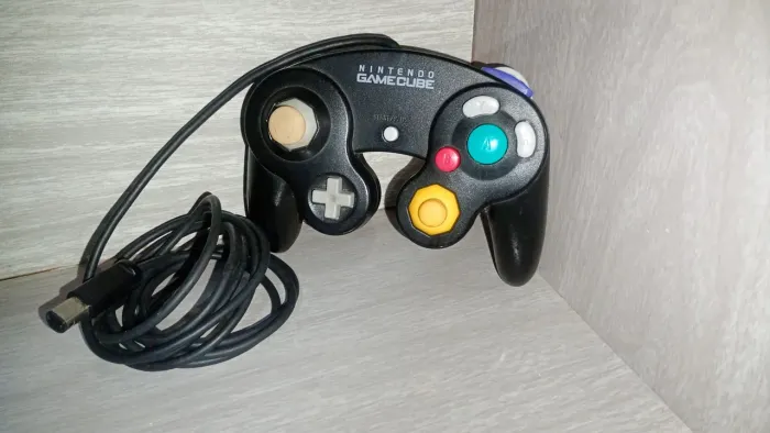 Controle original Nintendo Gamecube Wii - detalhe 