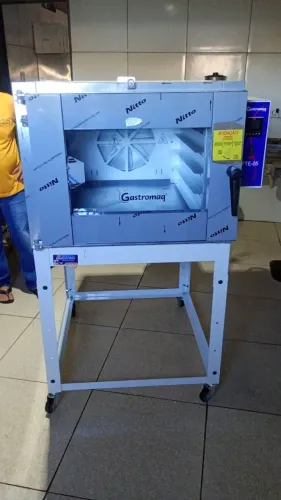 FORNO TURBO ELÉTRICO 5 ESTEIRAS GASTROMAQ NOVO