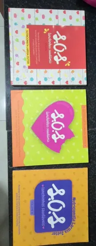 Kit 3 livros SOS lanchinhos saudaveis - Nutricionista Larissa Zutter